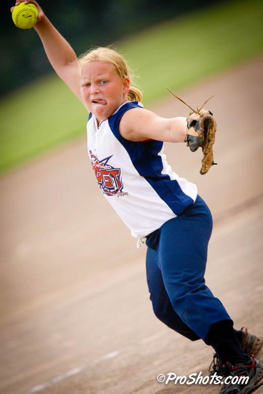 Softball Action Shots