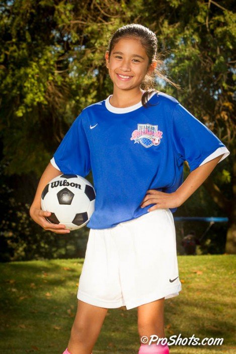 Soccer Individual Portrait Photo