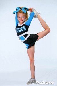 Cheer Team and Individual Portraits in Fresno